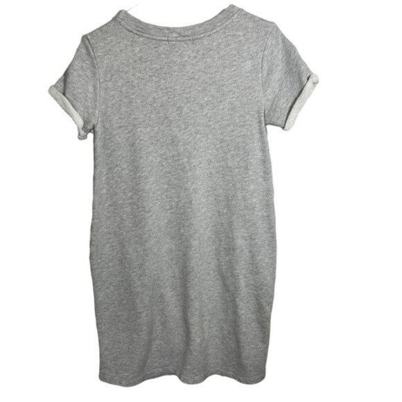Anthropologie‎ Cloth & Stone Women’s Gray Sweatshirt Dress Size Small C1899-161 - Picture 3 of 5